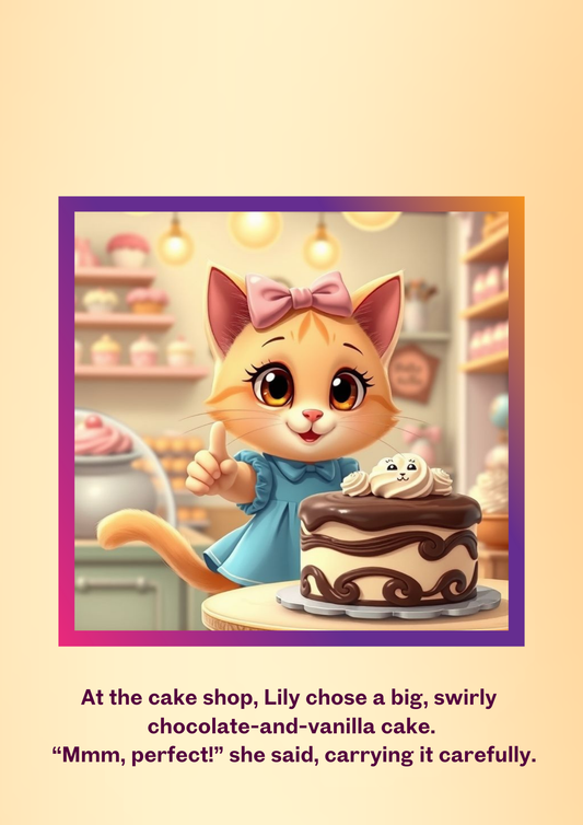 Lily’s Sweet Surprise – Children’s eBook (PDF) + Bonus Coloring Pages | Fun Friendship Story for Kids Ages 3–6