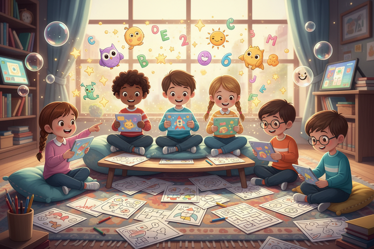 Instant Download Children’s eBooks (PDF) + Printable Activity Pages