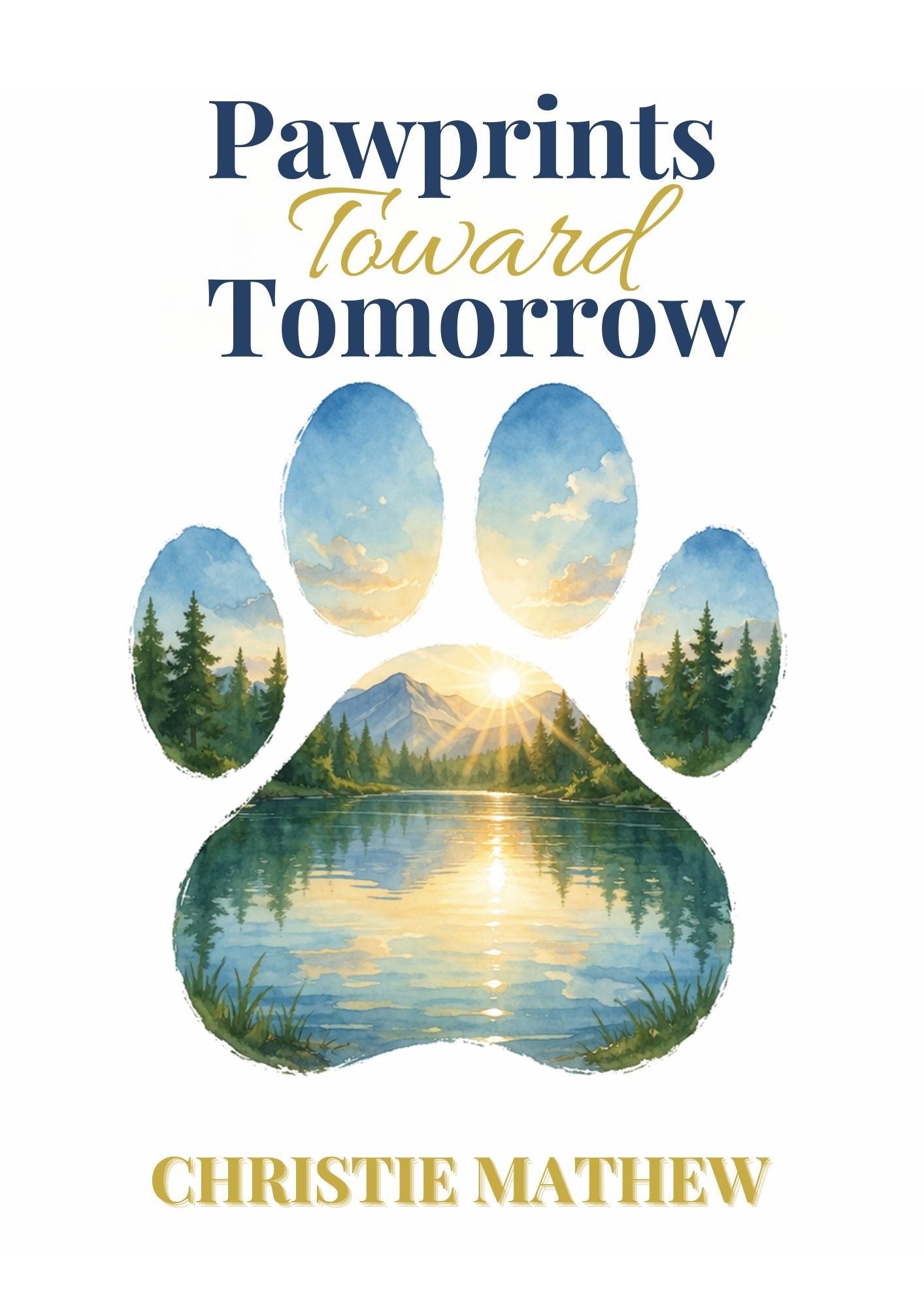 Pawprints Toward Tomorrow | YA & Middle Grade Novel PDF + ePub | Emotional Dog Story About Growing Up, Purpose & Love | Instant Download
