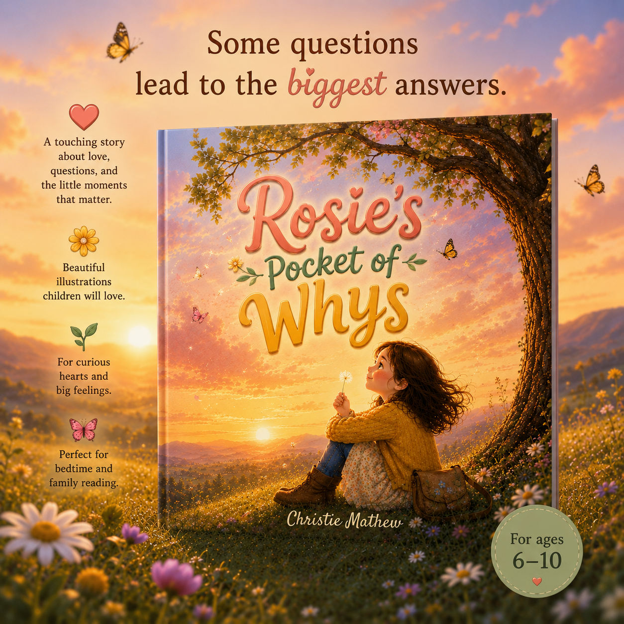 Rosie's Pocket of Whys | An Interactive Audio Flipbook About Curiosity, Love, Hope & Life's Biggest Questions