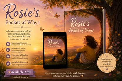 Rosie's Pocket of Whys | An Interactive Digital Flipbook That Celebrates Curiosity, Love, and the Questions Every Child Asks